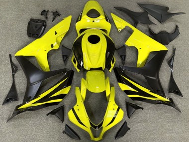Carena Moto Honda CBR600RR 2007-2008 - Giallo Nero Opaco OEM Stile Fabbrica