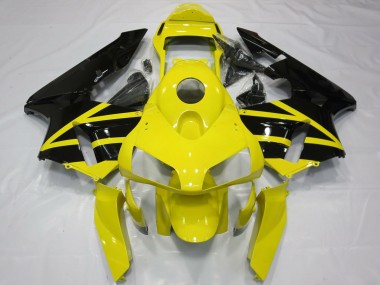 Carena Moto Honda CBR600RR 2003-2004 - Giallo Nero Lucido OEM Stile Fabbrica