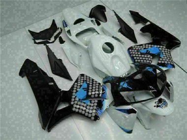 Carena Moto Honda CBR600RR 2005-2006 - Bianco Nero Verde Fabbrica