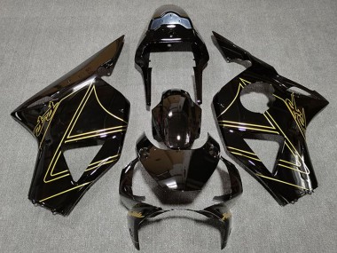 Carena Moto Honda CBR954RR 2002-2003 - Nero Lucido Oro Fabbrica