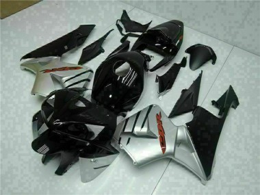 Carena Moto Honda CBR600RR 2005-2006 - Nero Lucido Argento Fabbrica