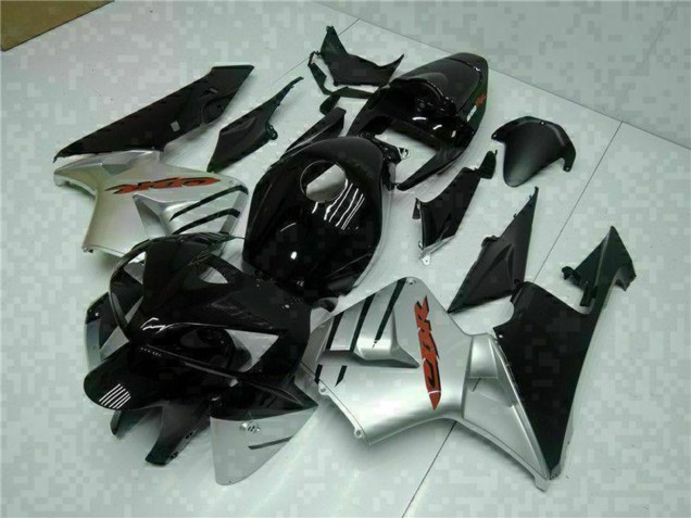 Carena Moto Honda CBR600RR 2005-2006 - Nero Lucido Argento