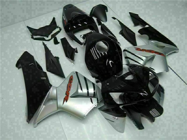 Carena Moto Honda CBR600RR 2005-2006 - Nero Lucido Argento