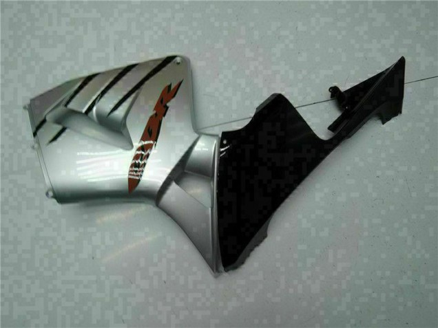 Carena Moto Honda CBR600RR 2005-2006 - Nero Lucido Argento