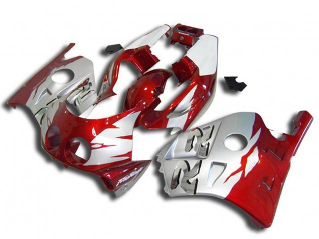 Carena Moto Honda CBR250RR 1990-1998 - Argento Rosso