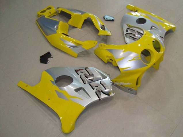 Carena Moto Honda CBR250RR 1990-1998 - Argento Giallo