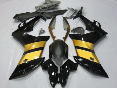 Carena Moto Honda CBR600F 2011-2013 - Oro Nero Lucido CBR Design Fabbrica