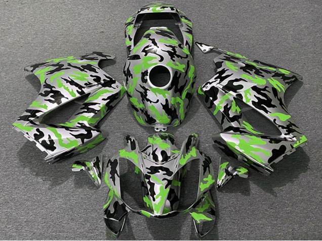 Carena Moto Honda VFR 800 2002-2013 - Verde Camouflage