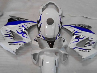 Carena Moto Honda VFR 800 2002-2013 - Bianco Blu Fiamma Fabbrica
