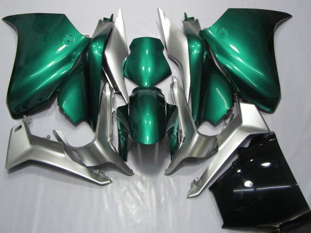 Carene Moto Honda VFR 1200 2010-2016 - Argento Seafoam Verde