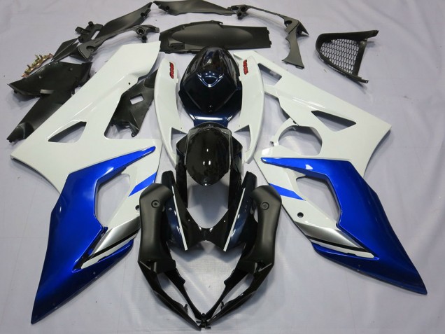 Carena Moto Suzuki GSXR 1000 2005-2006 - Bianco Blu Nero