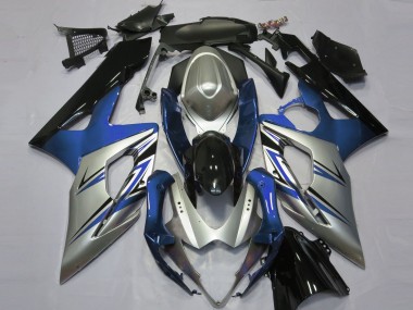 Carena Moto Suzuki GSXR 1000 2005-2006 - Blu Argento Nero Fabbrica