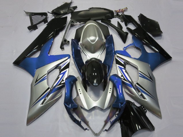 Carena Moto Suzuki GSXR 1000 2005-2006 - Blu Argento Nero