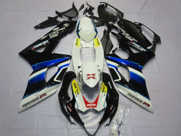 Carena Moto Suzuki GSXR 1000 2005-2006 - Bianco Blu Nero Giallo Rosso Dark Dog