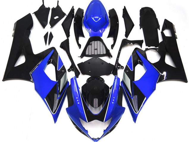 Carena Moto Suzuki GSXR 1000 2005-2006 - Blu Nero Lucido