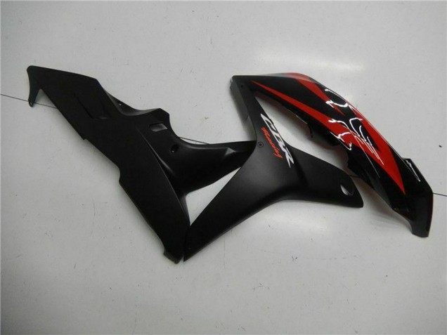 Carena Moto Honda CBR600RR 2007-2008 - Rosso Nero Opaco Decals