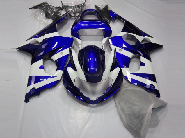 Carena Moto Suzuki GSXR 1000 2000-2002 - Blu Bianco