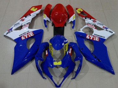 Carena Moto Suzuki GSXR 1000 2005-2006 - Bianco Rosso Blu Giallo Fabbrica