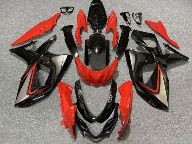 Carena Moto Suzuki GSXR 1000 2009-2016 - Rosso Nero Fabbrica