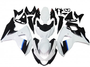 Kit Carena Moto Suzuki GSXR 1000 2009-2016 - Bianco Blu Nero Fabbrica