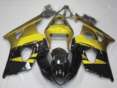 Carena Moto Suzuki GSXR 1000 2003-2004 - Giallo Nero Lucido Fabbrica