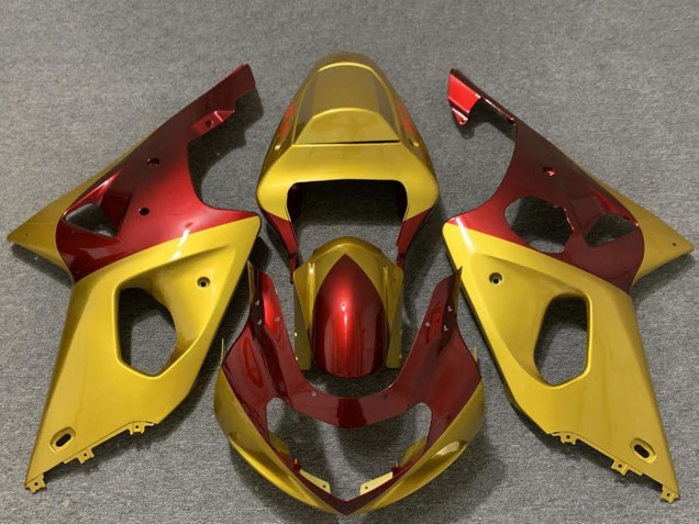Carena Moto Suzuki GSXR 1000 2000-2002 - Oro Rosso