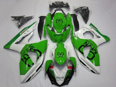 Carena Moto Suzuki GSXR 1000 2009-2016 - Bianco Verde Go Fun Fabbrica