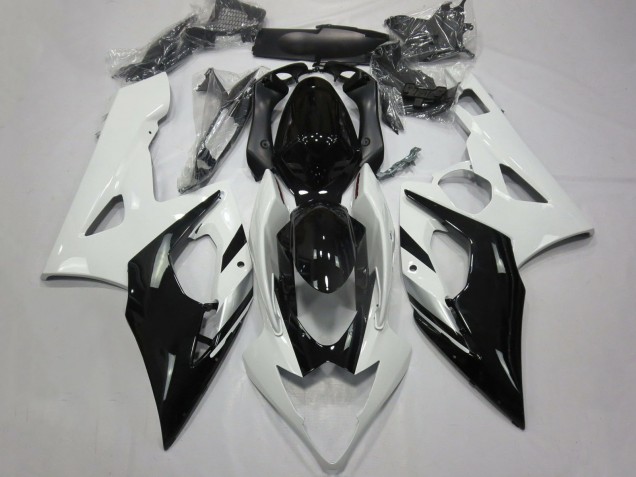 Carena Moto Suzuki GSXR 1000 2005-2006 - Bianco Nero Argento