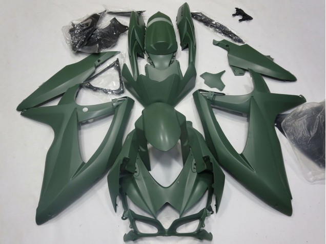 Carena Moto Suzuki GSXR 600 / GSXR 750 2008-2010 - Verde Militare