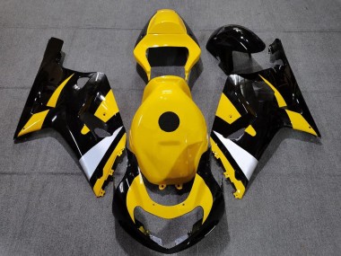 Carena Moto Suzuki GSXR 600 / GSXR 750 2001-2003 - Giallo Bianco Nero Lucido Fabbrica