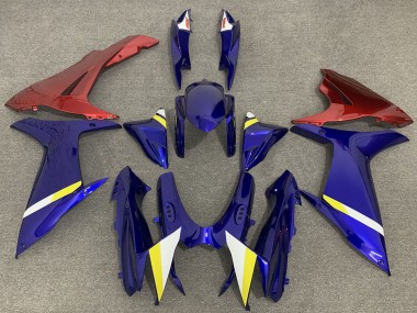 Carena Moto Suzuki GSXR 600 / GSXR 750 2011-2024 - Blu Rosso Lowers Fabbrica