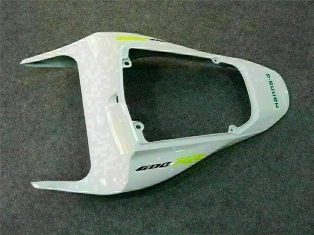 Carena Moto Honda CBR600RR 2007-2008 - Bianco Verde Nero Lucido Hannspree