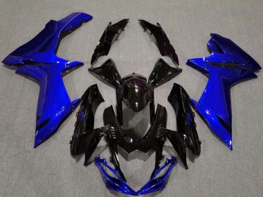 Carena Moto Suzuki GSXR 600 / GSXR 750 2011-2024 - Blu Nero Lucido Fabbrica