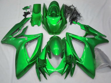 Carena Moto Suzuki GSXR 600 / GSXR 750 2006-2007 - Lucido Verde Pianura Fabbrica