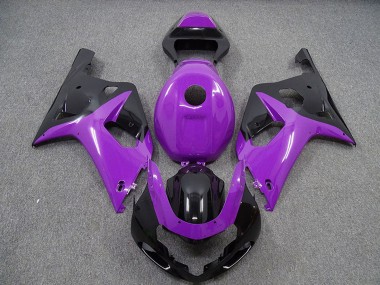 Carena Moto Suzuki GSXR 600 / GSXR 750 2001-2003 - Viola Nero Lucido Fabbrica