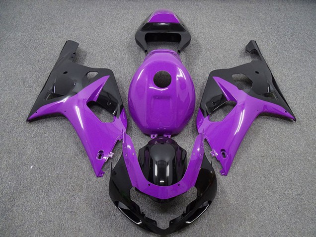Carena Moto Suzuki GSXR 600 / GSXR 750 2001-2003 - Viola Nero Lucido