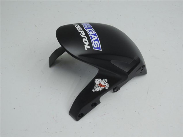 Carena Moto Honda CBR600RR 2007-2008 - Nero Opaco Argento Grigio Repsol
