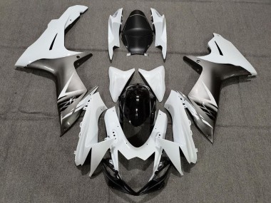 Carena Moto Suzuki GSXR 600 / GSXR 750 2011-2024 - Bianco Grigio Nero Fabbrica