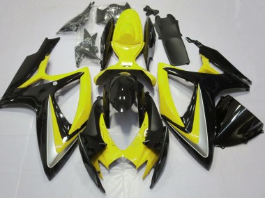 Carena Moto Suzuki GSXR 600 / GSXR 750 2006-2007 - Giallo Nero Lucido Fabbrica