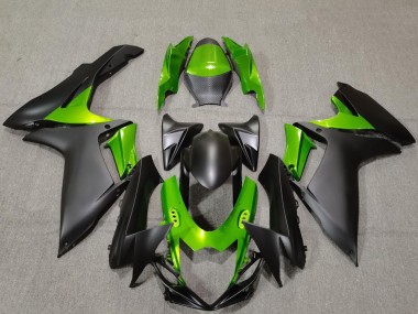 Carena Moto Suzuki GSXR 600 / GSXR 750 2011-2024 - Verde Nero Opaco Fabbrica
