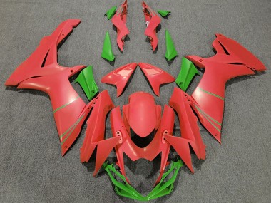 Carena Moto Suzuki GSXR 600 / GSXR 750 2011-2024 - Pompelmo Rosso Verde Fabbrica