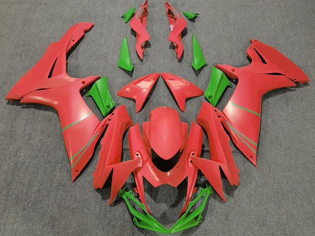 Carena Moto Suzuki GSXR 600 / GSXR 750 2011-2024 - Pompelmo Rosso Verde