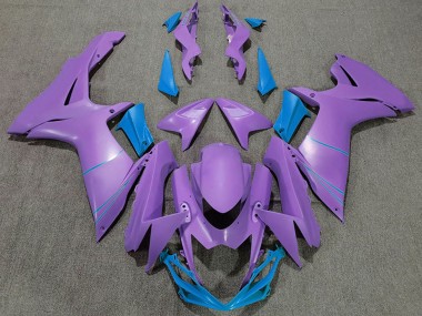 Carena Moto Suzuki GSXR 600 / GSXR 750 2011-2024 - Viola Azzurro Chiaro Fabbrica