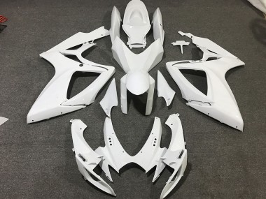 Carena Moto Suzuki GSXR 600 / GSXR 750 2006-2007 - Bianco Fabbrica