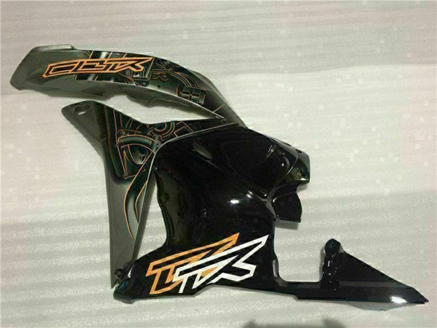 Carena Moto Honda CBR600RR 2009-2012 - Bianco Arancia Nero Lucido