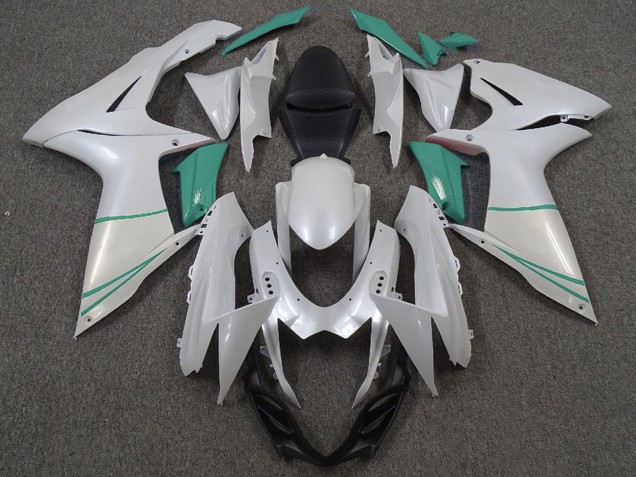 Carena Moto Suzuki GSXR 600 / GSXR 750 2011-2024 - Bianco Perla T Blu