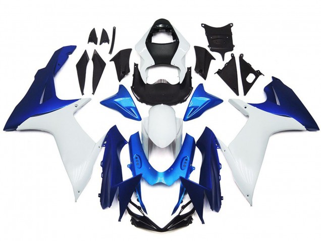 Carena Moto Suzuki GSXR 600 / GSXR 750 2011-2024 - Bianco Blu