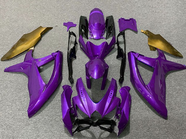 Carena Moto Suzuki GSXR 600 / GSXR 750 2008-2010 - Viola Oro