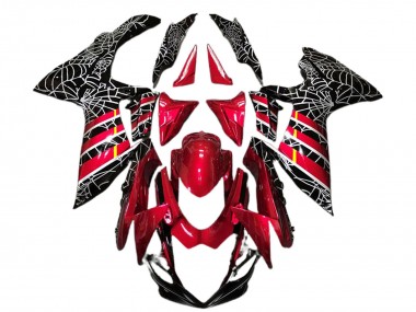 Carena Moto Suzuki GSXR 600 / GSXR 750 2011-2024 - Rosso Nero Spider Fabbrica