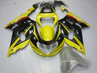 Carena Moto Suzuki GSXR 600 / GSXR 750 2001-2003 - Giallo Grigio Nero Lucido Fabbrica
